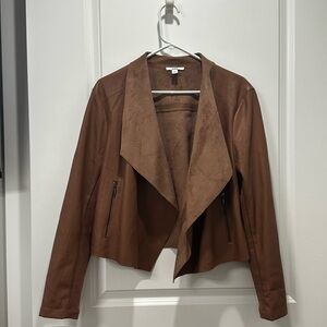 Brown Leather Women's Jacket